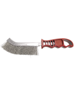 BROSSE METALLIQUE CONVEXE ACIER LAITONNE
