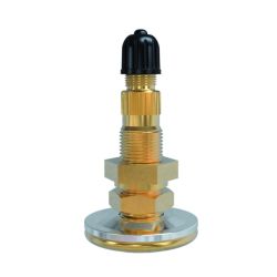 VALVES AIR ET EAU P/CHAMBRE PIED METAL (VENDUES PAR 10)
