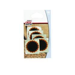 10 PIECES N°1 DE REPARATION DE CHAMBRE A AIR D. 37mm (SOUS BLISTER) (A)