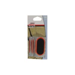 5 PIECES REPARATION CHAMBRE A AIR N°7 74x37mm (SOUS BLISTER) (A)