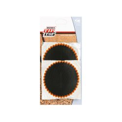 2 PIECES DE REPARATION DE CHAMBRE A AIR N°6 D. 116mm (SOUS BLISTER) (A)