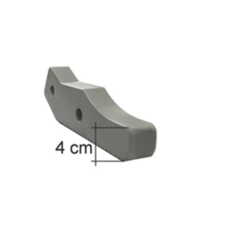 CALE ÉPAISSEUR 4 CM SANS MANCHE