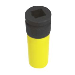 DOUILLE A CHOCS LONGUE PROTEGEE 1/2' L130mm ECROU 17