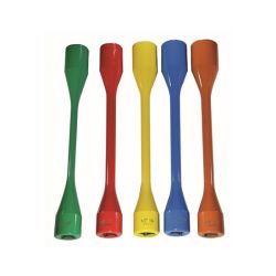 DOUILLE EXTRA LONGUE 220mm CONTRÔLE DE COUPLE 1/2' 17mm 75Nm'