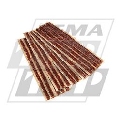 BOITE DE 60 TRESSES MARRONS COURTES L.100MM (EDS)