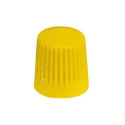 BOUCHONS PLASTIQUES JAUNES (VENDUS PAR 100)
