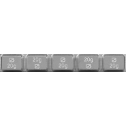 MASSES ADHESIVES PL EN PLOMB 5X20G (BOÎTE DE 10)
