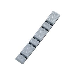 MASSES ADHESIVES ZINC PLASTIFIEES 5,5mm (BOITE DE 100)