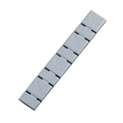 MASSES ADHESIVES ZINC PLASTIFIEES 2,8 MM (BOITE DE 100)