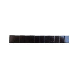 MASSES ADHESIVES ACIER ZINGUEES NOIRES 12X5G (BOÎTE DE 100)