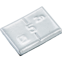 MASSES ADHESIVES 5g ZINC PLASTIFIEES (Boîte de 100)