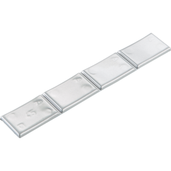 MASSES ADHESIVES 45g ZINC PLASTIFIEES (Boîte de 50)