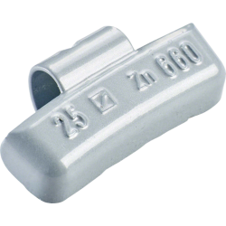 MASSES J ALU 25G ZINC PLASTIFIEES (BOÎTE DE 100)