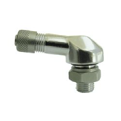 VALVES TUBELESS MOTO ALU COUDEES  D. 8.3 mm (VENDUES PAR 10)