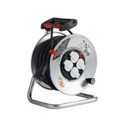 ENROULEUR ELECTRIQUE MOBILE 25m 4 PRISES
