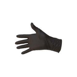 GANTS NITRILE NOIR T8/L (Boîte de 100)