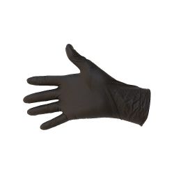 GANTS NITRILE NOIR T10/XL (Boïte de 100)