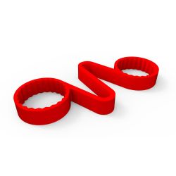MAILLON RETENUE TEMOIN ECROU ROUGE 30mm (VENDU PAR 50)