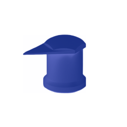 INDICATEUR CACHE ECROU DUSTITE LR BLEU 32 mm (VENDU PAR 50)