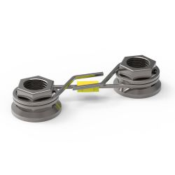 CHECKLOCK D.24mm 6 ECROUS ENTRAXE 205mm
